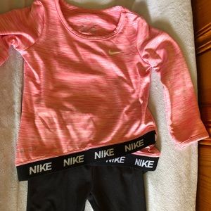 18 months girls Nike outfit, Like New